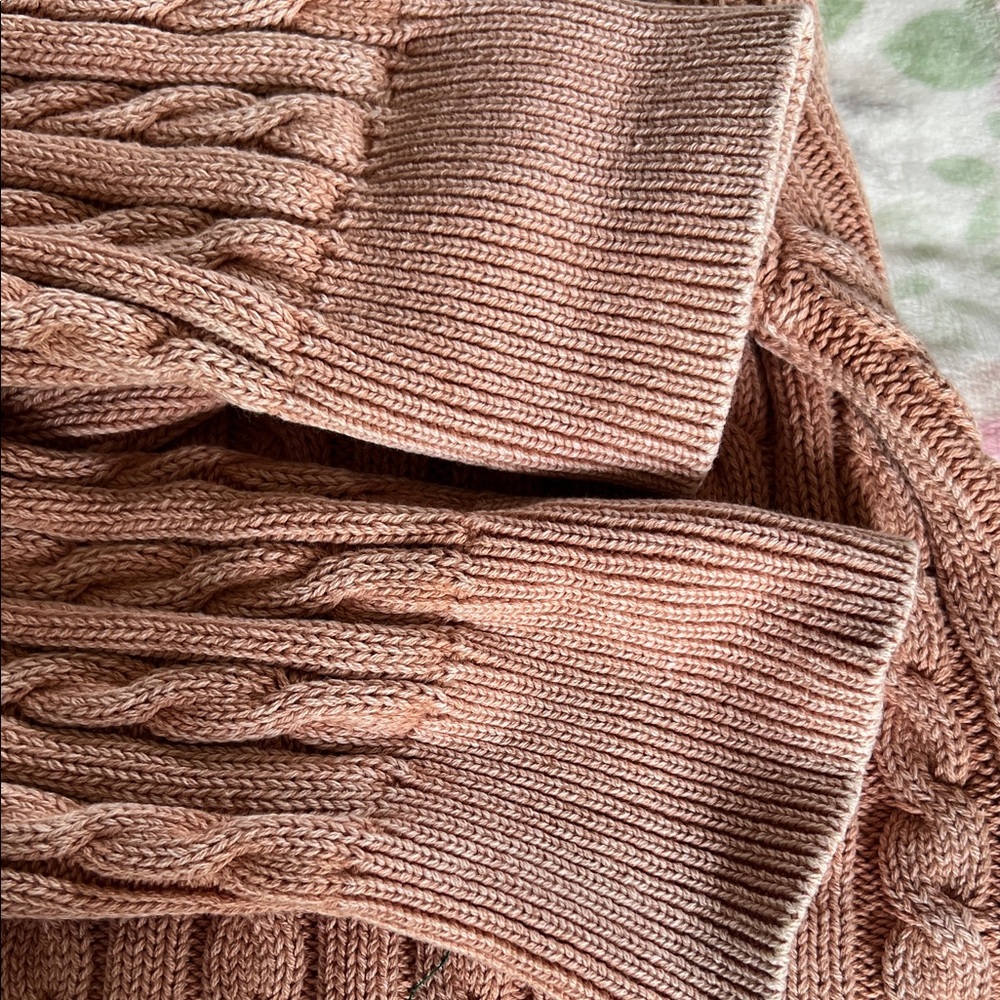 aerie Cable Knit Crewneck Sweater - Picture 4 of 7